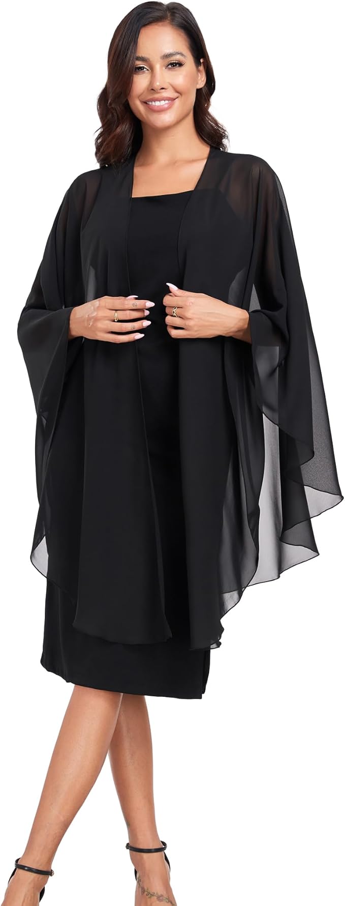 Shawls Wraps for Evening Wedding Party Chiffon Scarf Soft Bridal Wraps  Wedding Guest Shawl Coverage